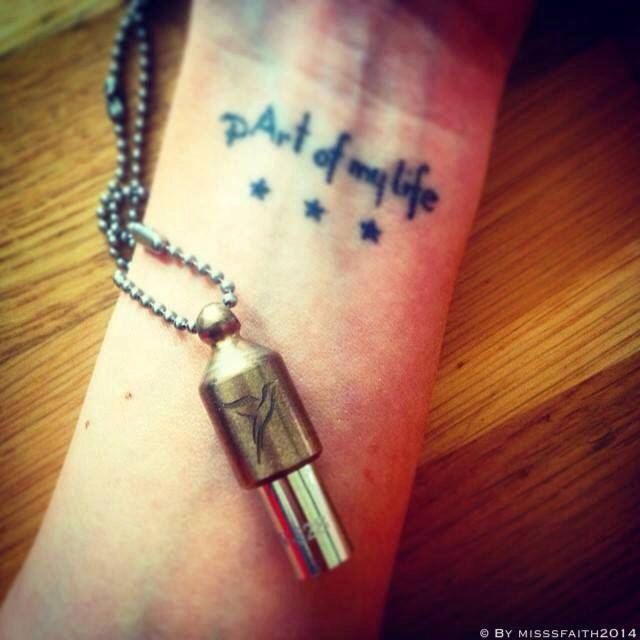 Custom tattoo lettering