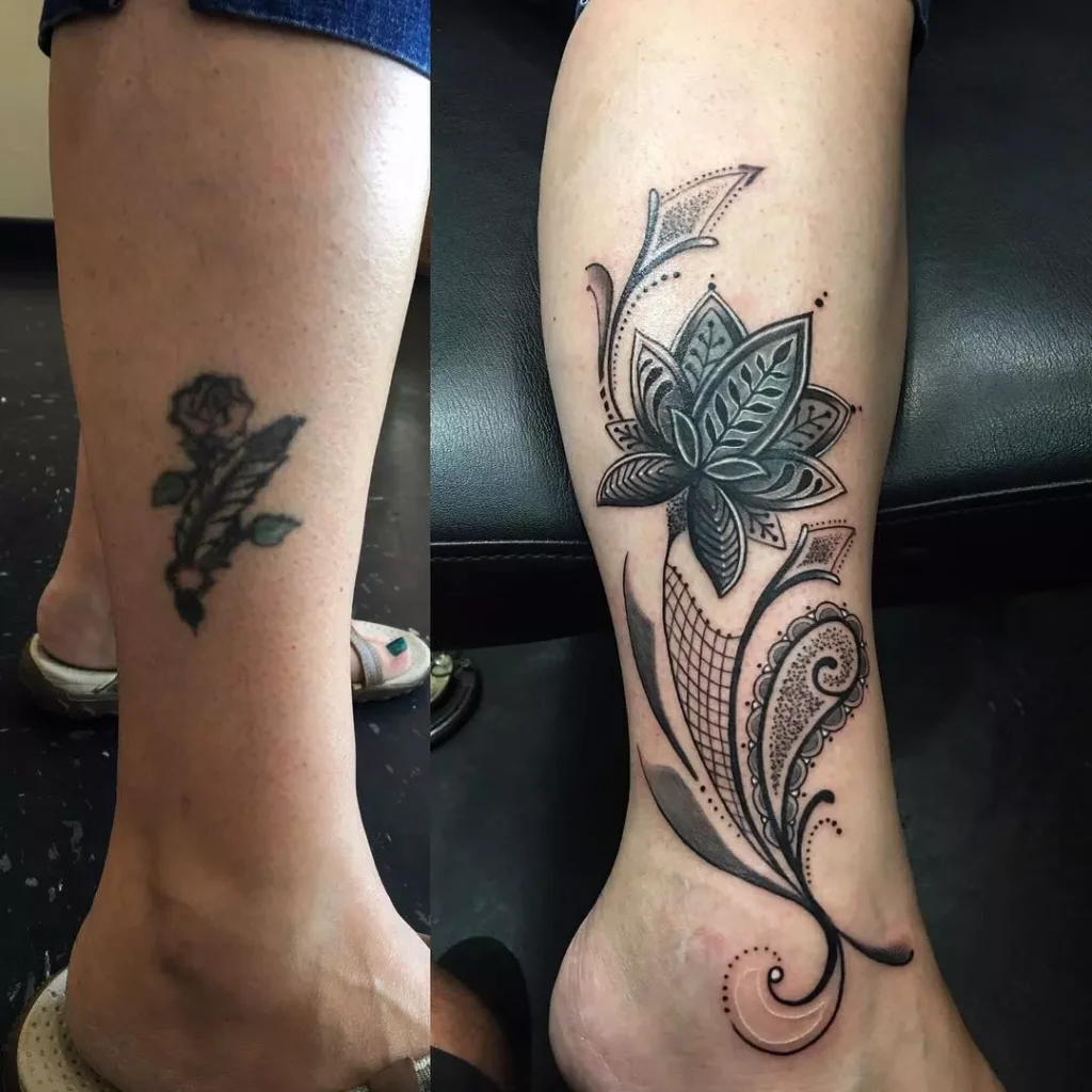 Tattoo cover-ups & reworking