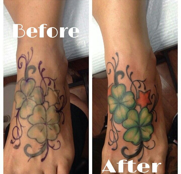 Tattoo touch ups